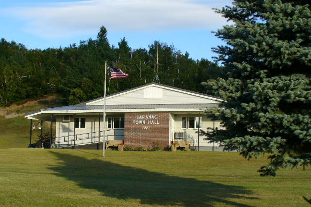 Town Hall In Spring 1